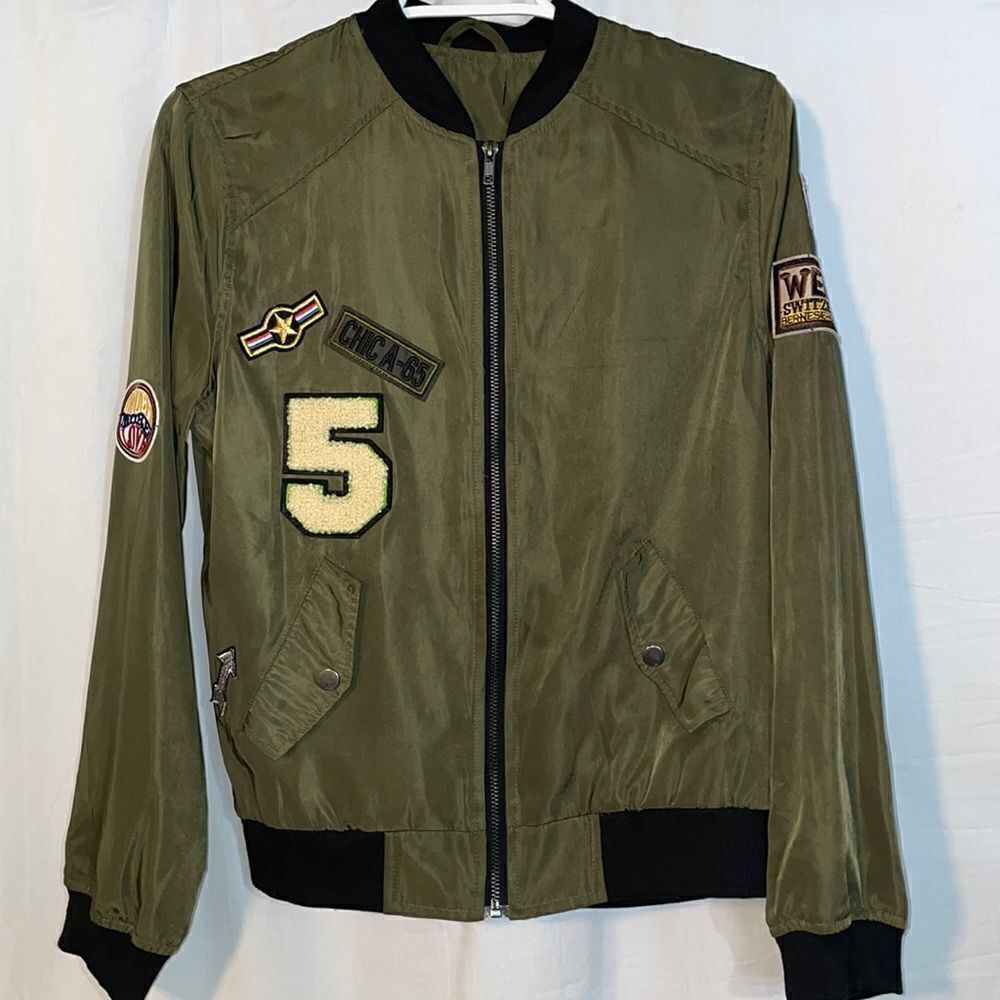 Cool green jacket 